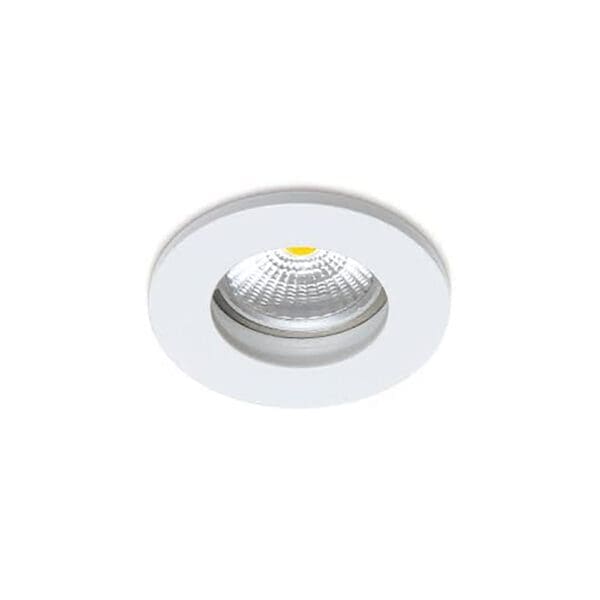 Arkoslight BATH ROUND TRANS 5W - 2700K - bianco opaco