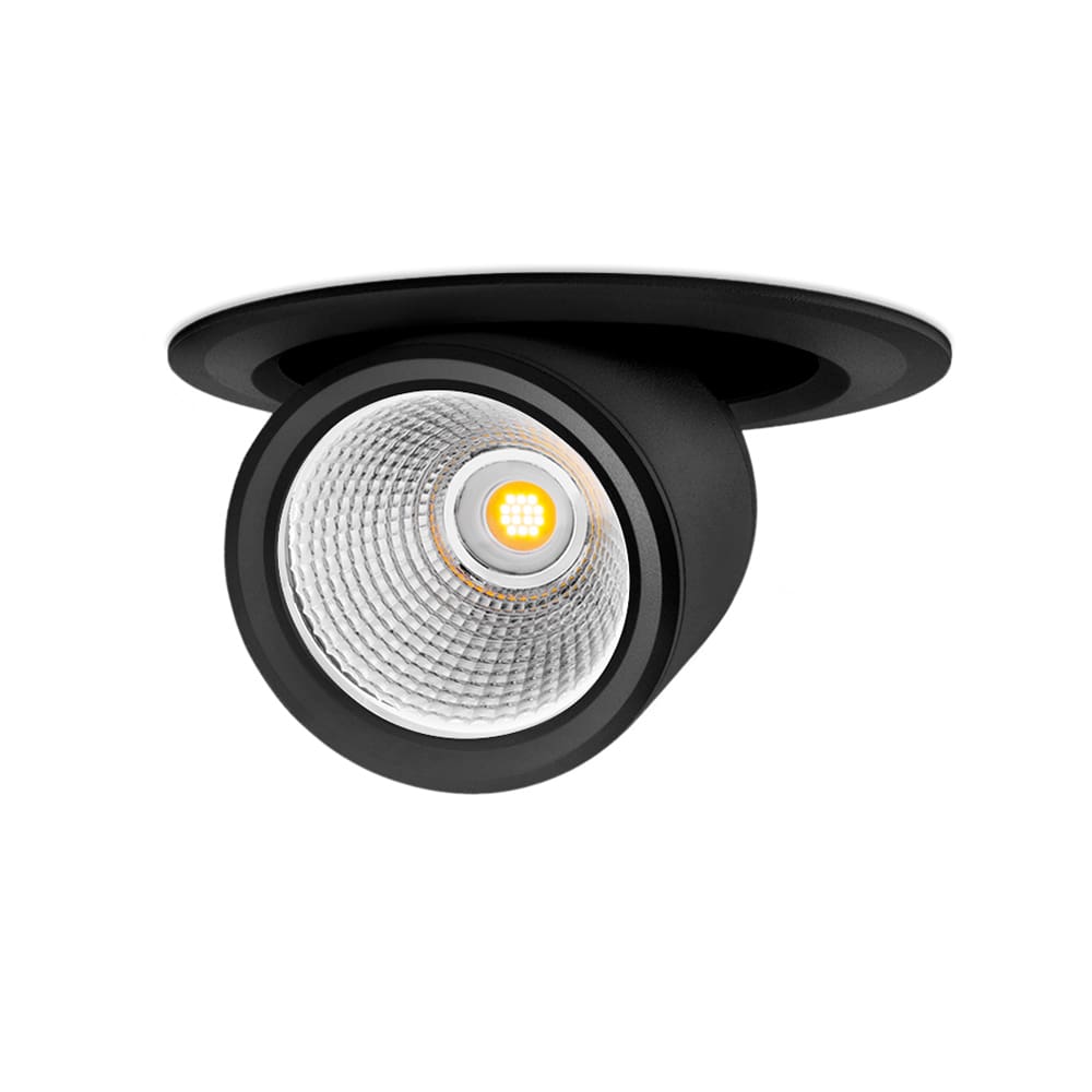 Arkoslight HIDDEN 1 MEDIUM 24º - 3000K - nero strutturato