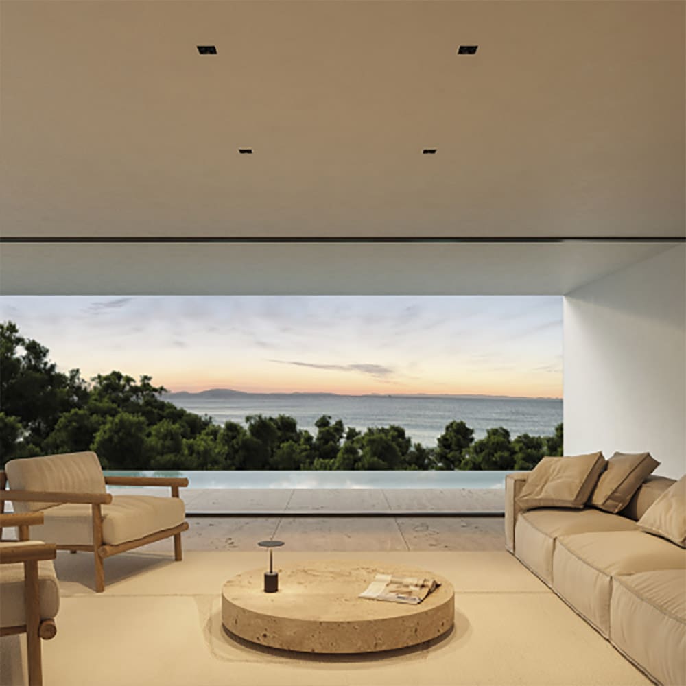 Arkoslight BLACK FOSTER RECESSED 1 SPOT DIM DALI - 3000K - nero - immagine 2