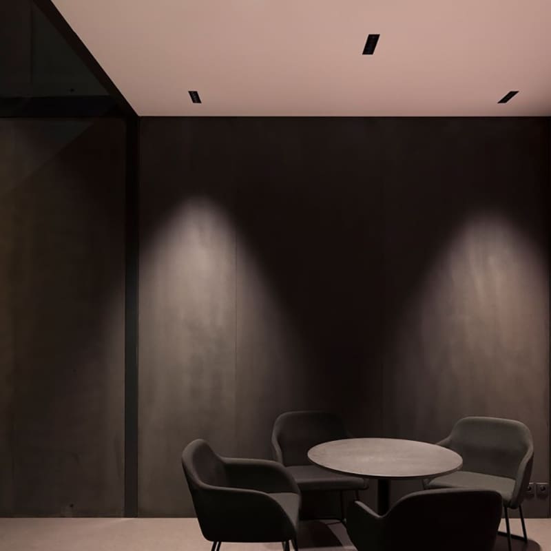Arkoslight BLACK FOSTER RECESSED 5 SPOT DIM DALI - 2700K - nero - immagine 2
