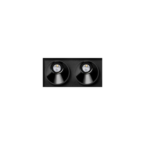 Arkoslight BLACK FOSTER ASYMM TRI 2 - DIM DALI 2700K - black