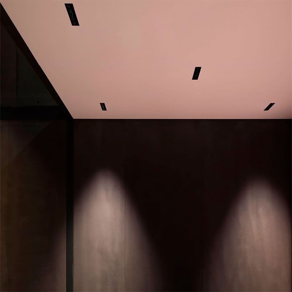Arkoslight BLACK FOSTER MICRO RECESSED 10 - 2700K - DIM DALI - bianco strutturato - immagine 2