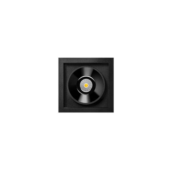 Arkoslight BLACK FOSTER S RECESSED 1 SPOT - 3000K - nero