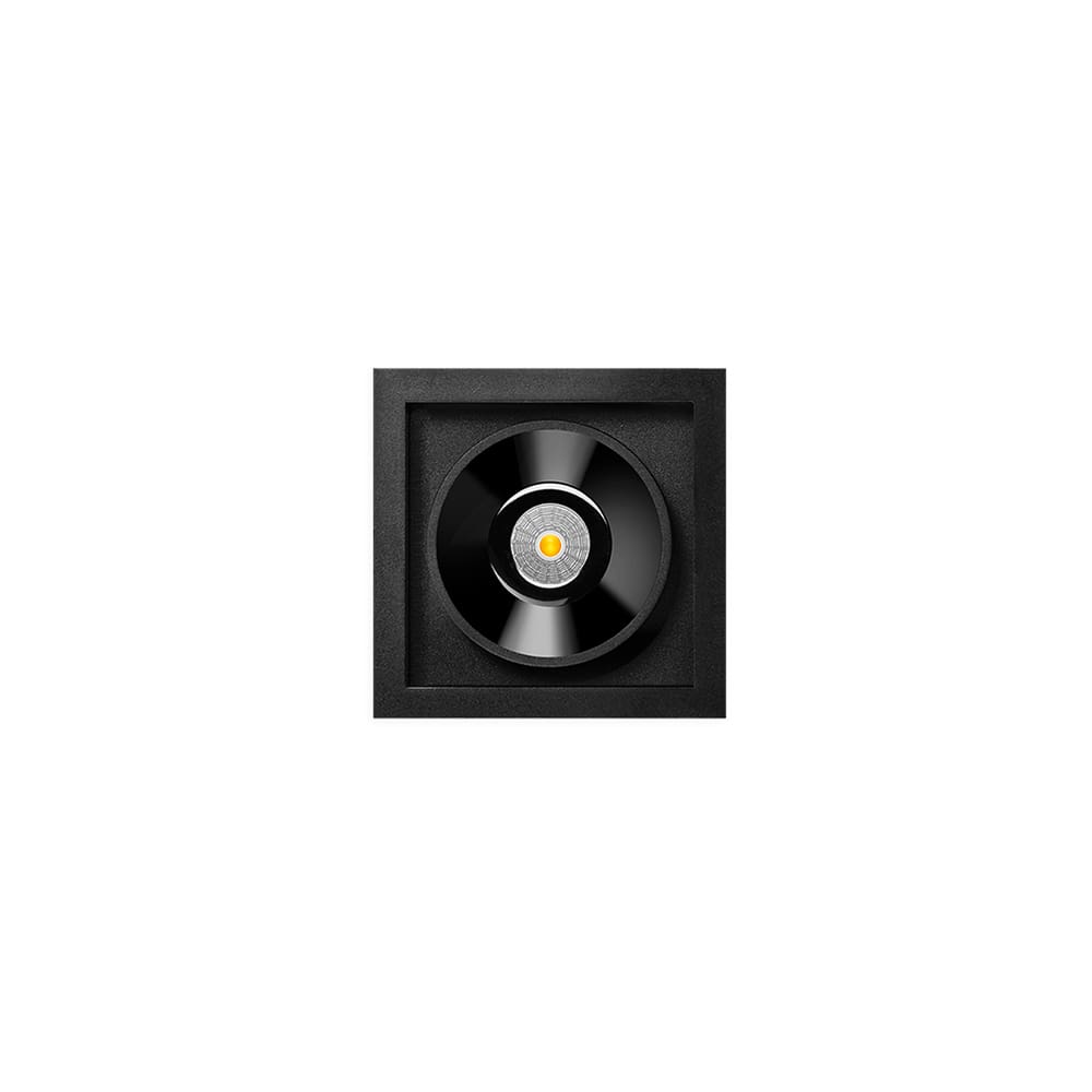 Arkoslight BLACK FOSTER S RECESSED 1 SPOT - 3000K - black