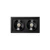 Arkoslight BLACK FOSTER S RECESSED 2 SPOT - DIM DALI 3000K - black
