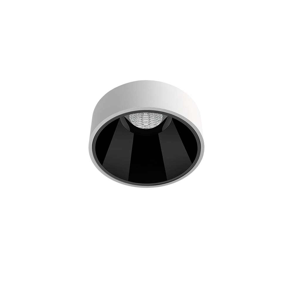 Arkoslight SHOT LIGHT S SEMI RECESSED SPOT - 3000K - textured white