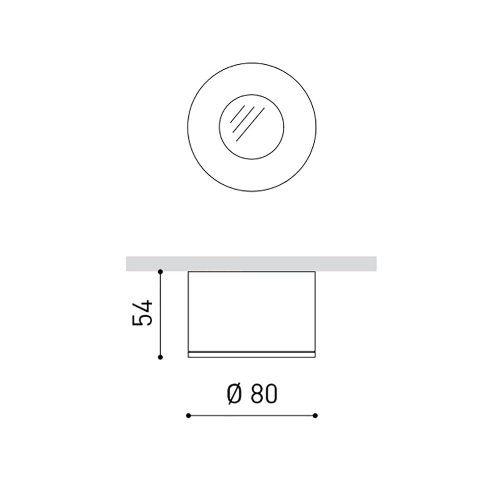 Arkoslight PUCK M - 2700K - rame metallizzato - immagine 3