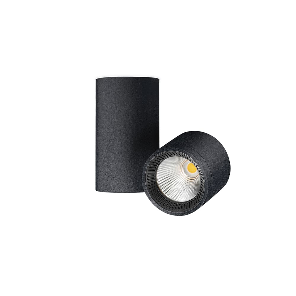 Arkoslight IO SURFACE 30º - 2700K - nero strutturato