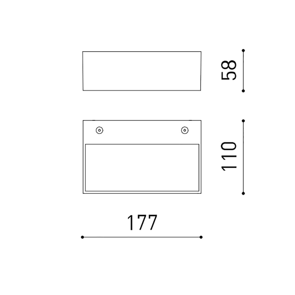 Arkoslight REC DOUBLE MINI - 2700K - nero strutturato - immagine 3