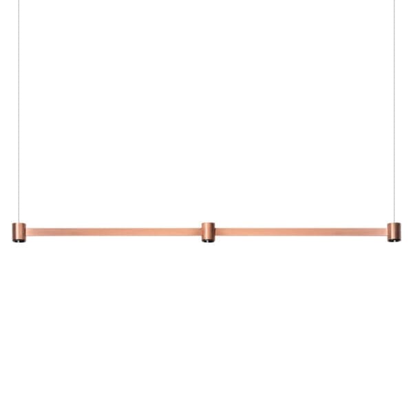 Arkoslight ART BASE - 2700K - rame spazzolato e bianco strutturato