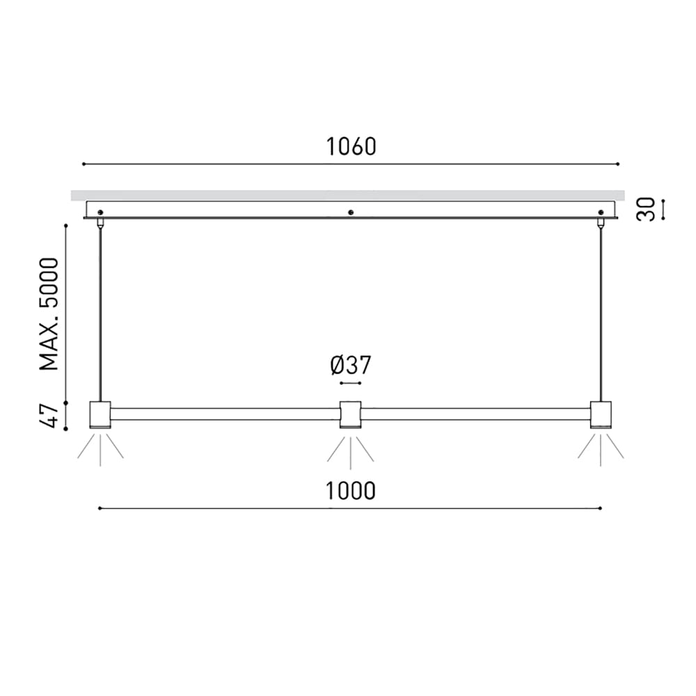 Arkoslight ART BASE - 2700K - textured black - Image 3