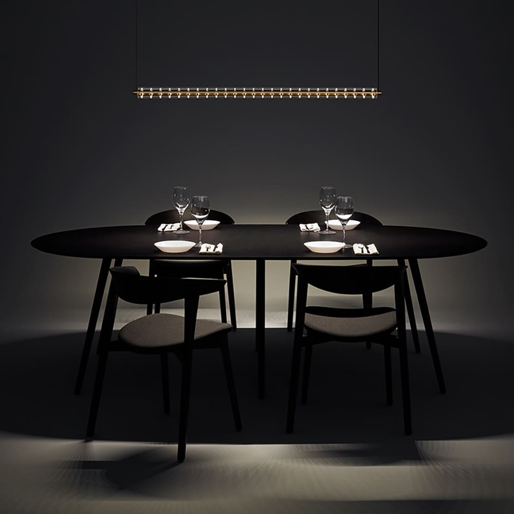 Arkoslight LOOP 1300 BASE - DIM DALI 3000K - bianco strutturato - immagine 2