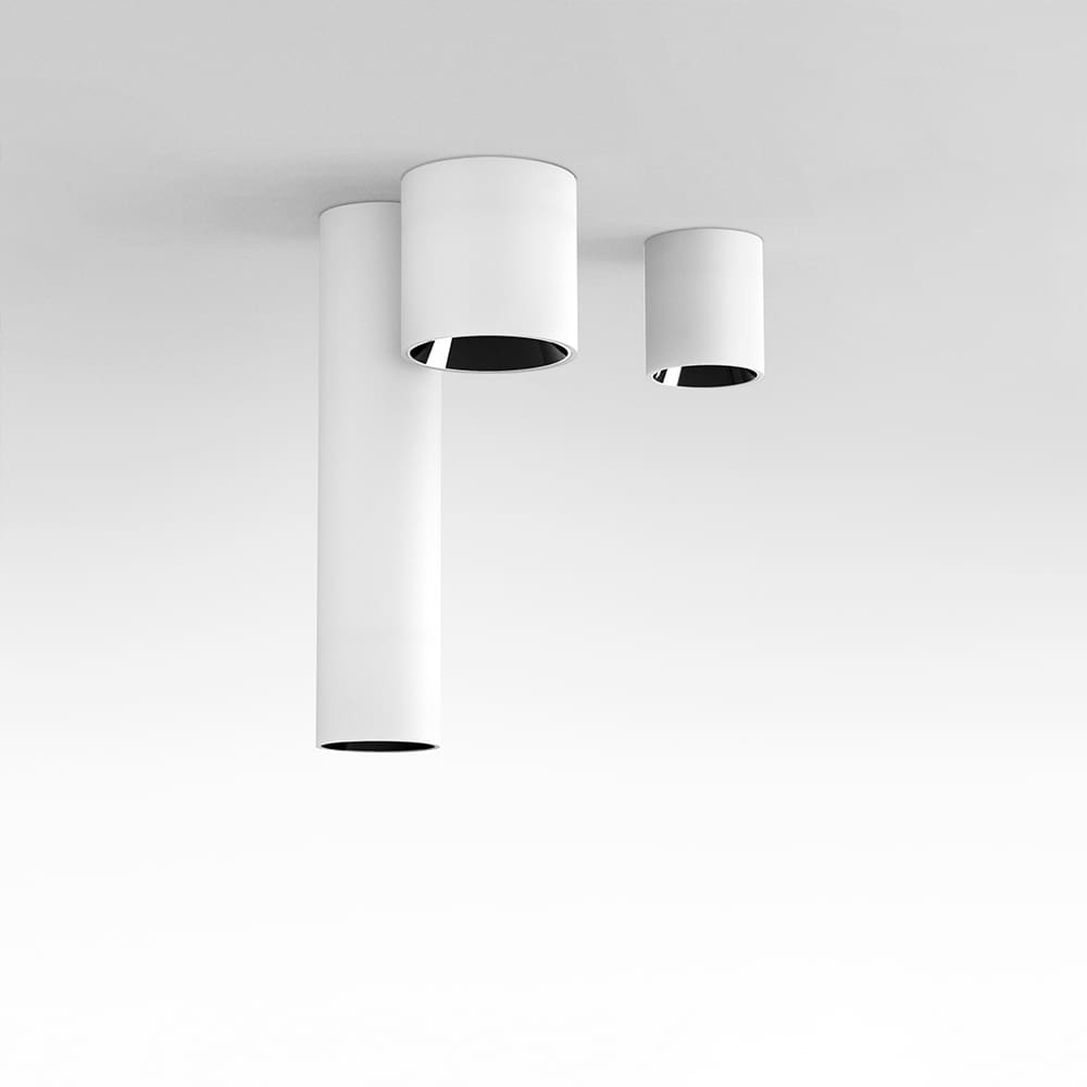 Arkoslight SHOT LIGHT S SURFACE 25 FLOOD - DIM DALI 2700K - textured black and metallic gold - Image 2