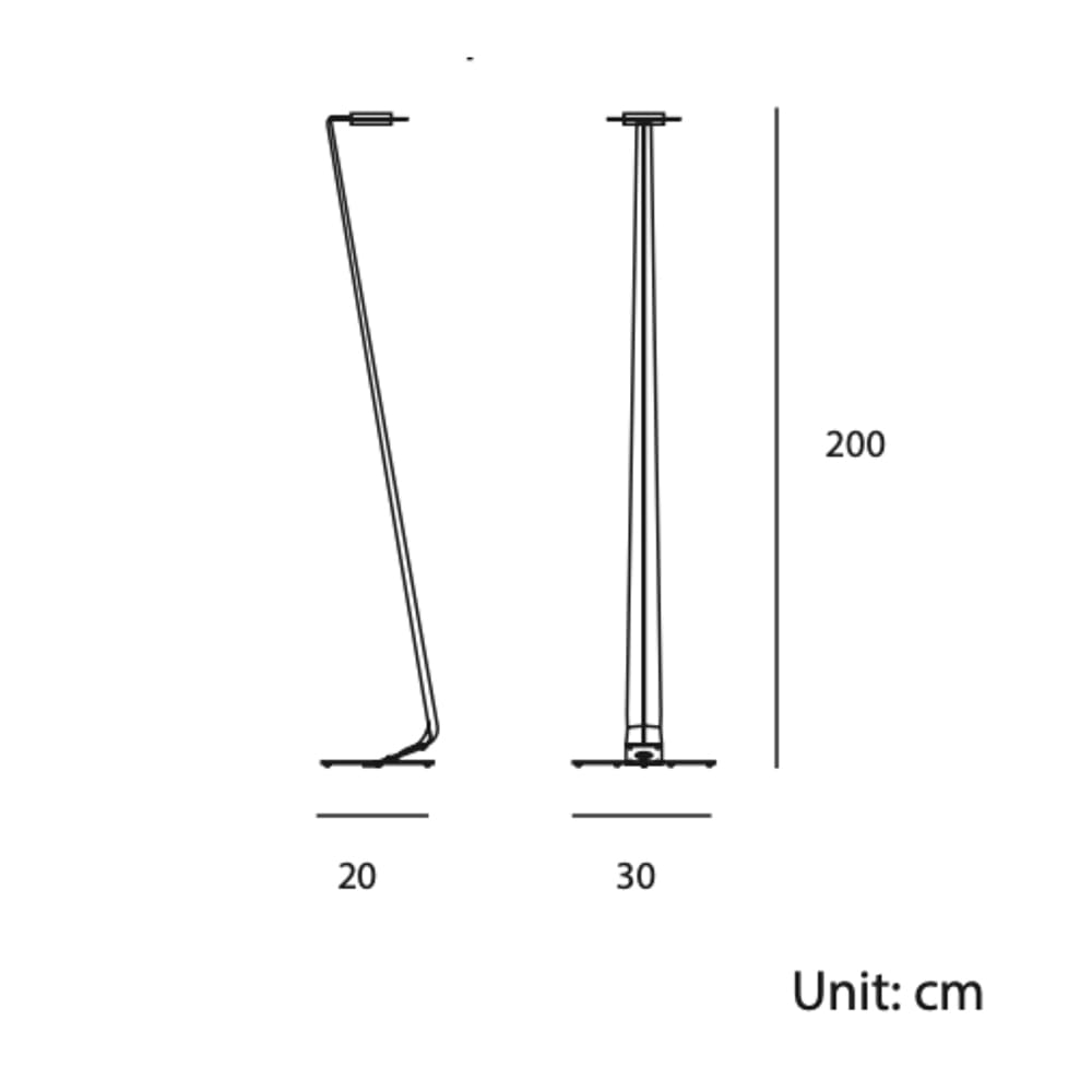 Lumen Center SWAN terra - 3000K - nero ft - immagine 3