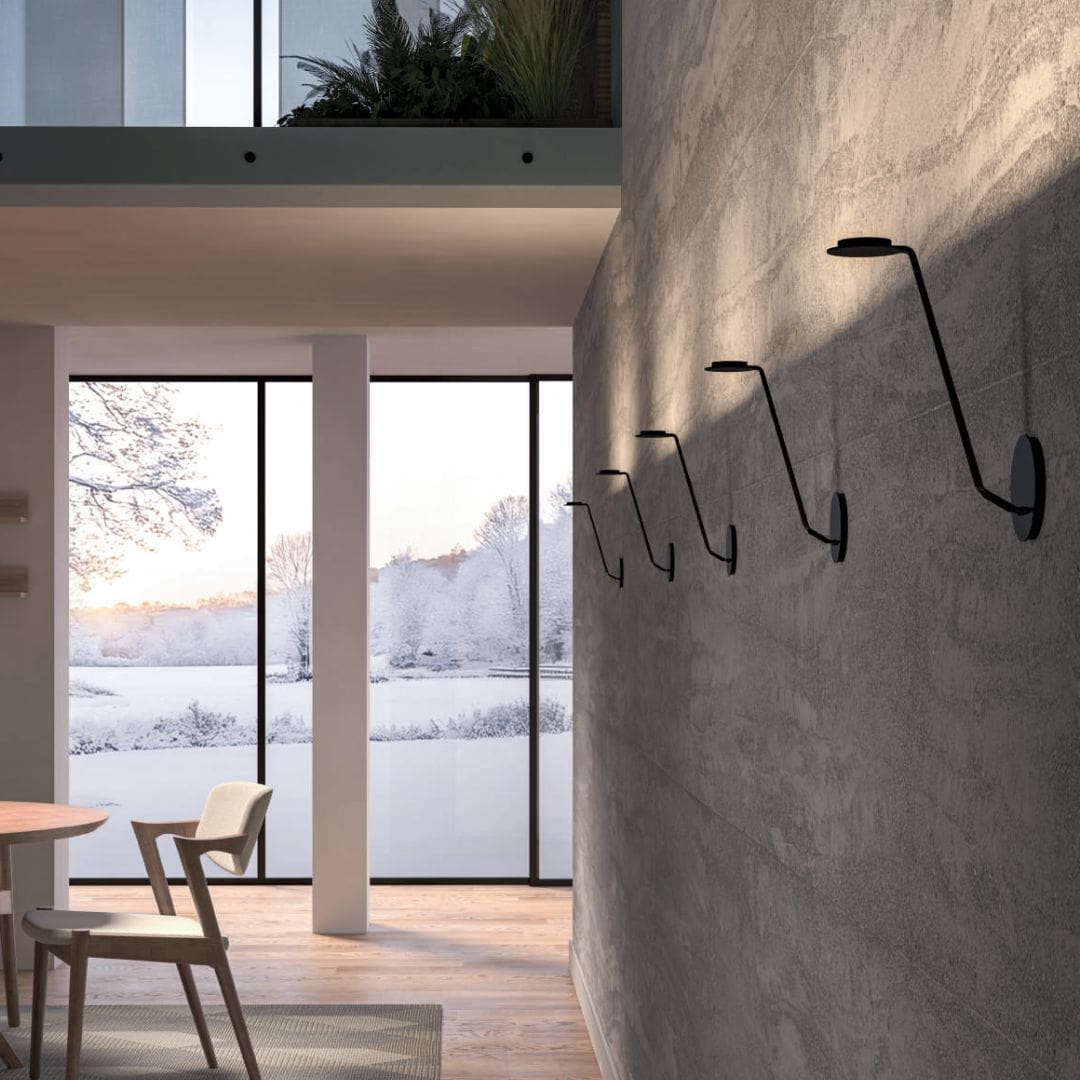 Lumen Center SWAN parete - 2700K - rosso marrone ft - immagine 2