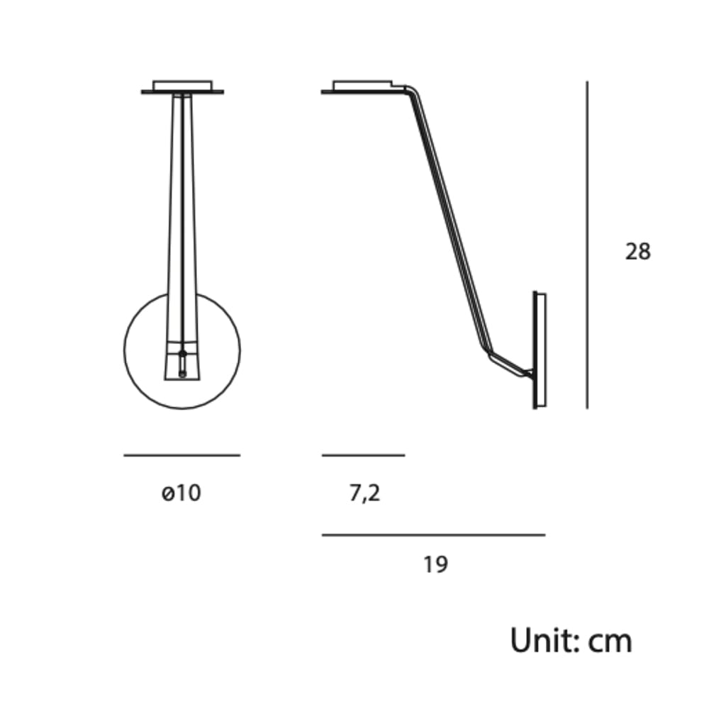 Lumen Center SWAN parete - 2700K - rosso marrone ft - immagine 3