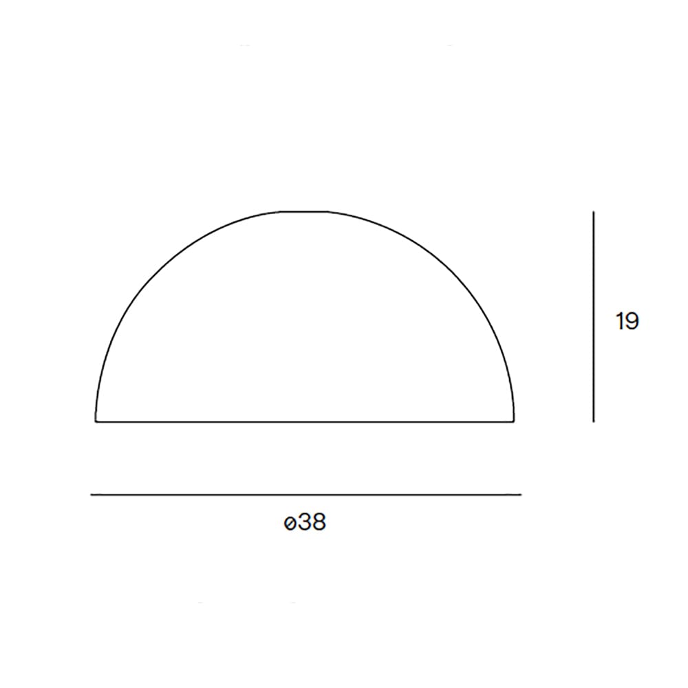 Lumen Center TORNITI BELL - solo paralume - grigio caldo - immagine 3