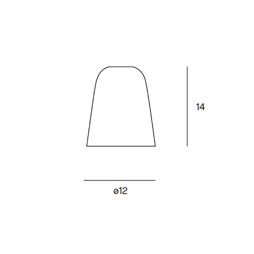 Lumen Center TORNITI PETIT - solo paralume - grigio caldo - immagine 3