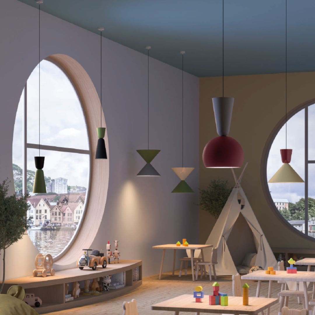 Lumen Center TORNITI SAIGON - lampshade - warm grey - Image 2