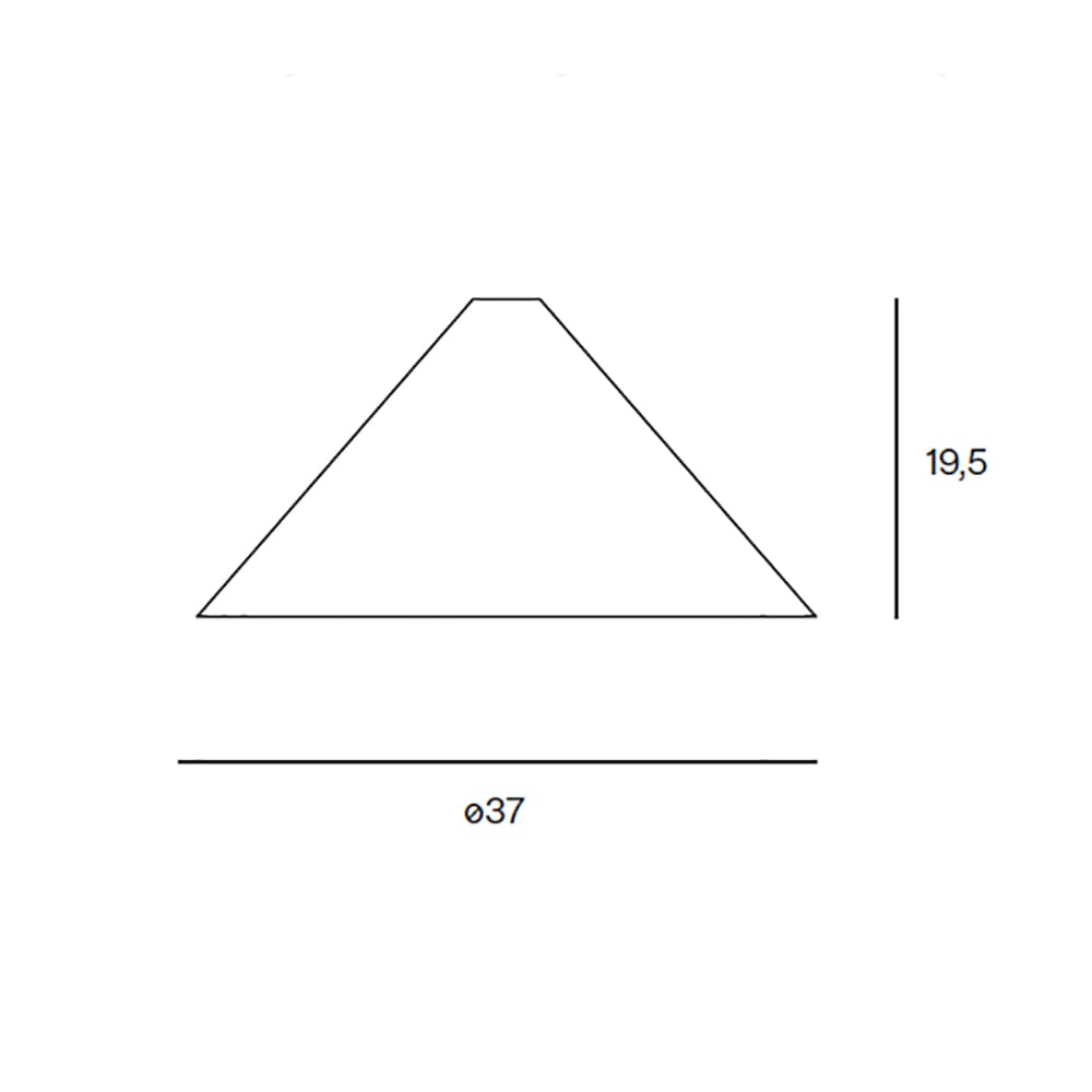 Lumen Center TORNITI SAIGON - lampshade - warm grey - Image 3