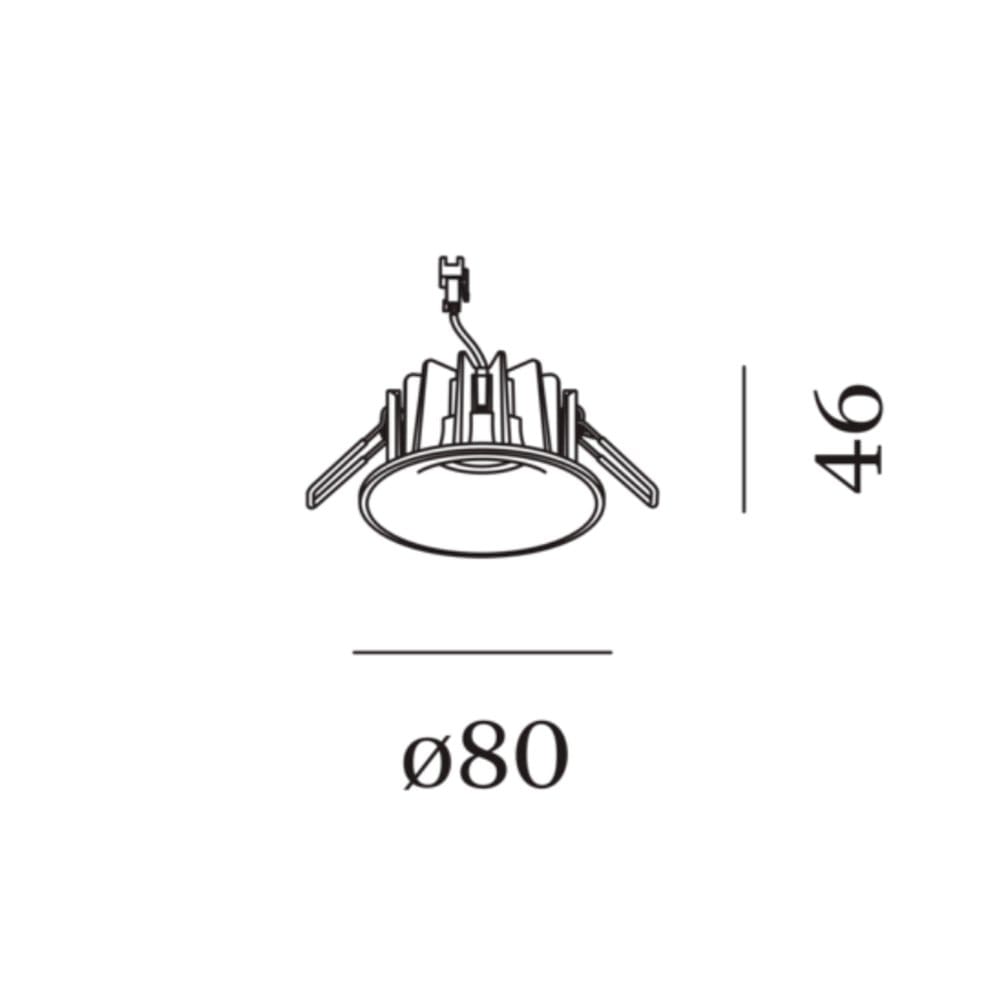 Wever e Ducrè RONY PETIT 1.0 - LED 3000K - bianco opaco - immagine 3