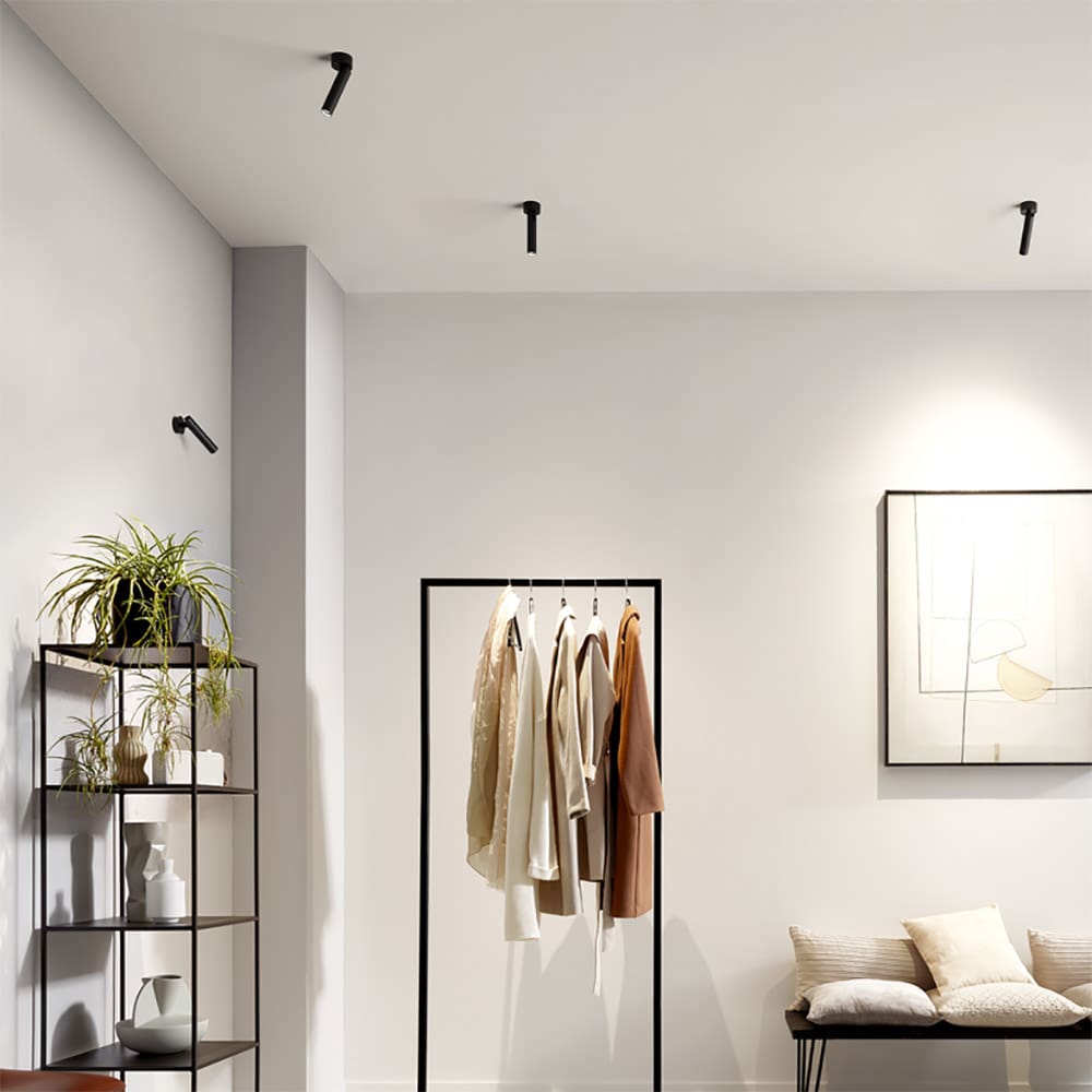 Wever e Ducrè MATCH SURFACE FLEXFY 1.0 - 2700K - matt black and aluminium - Image 2