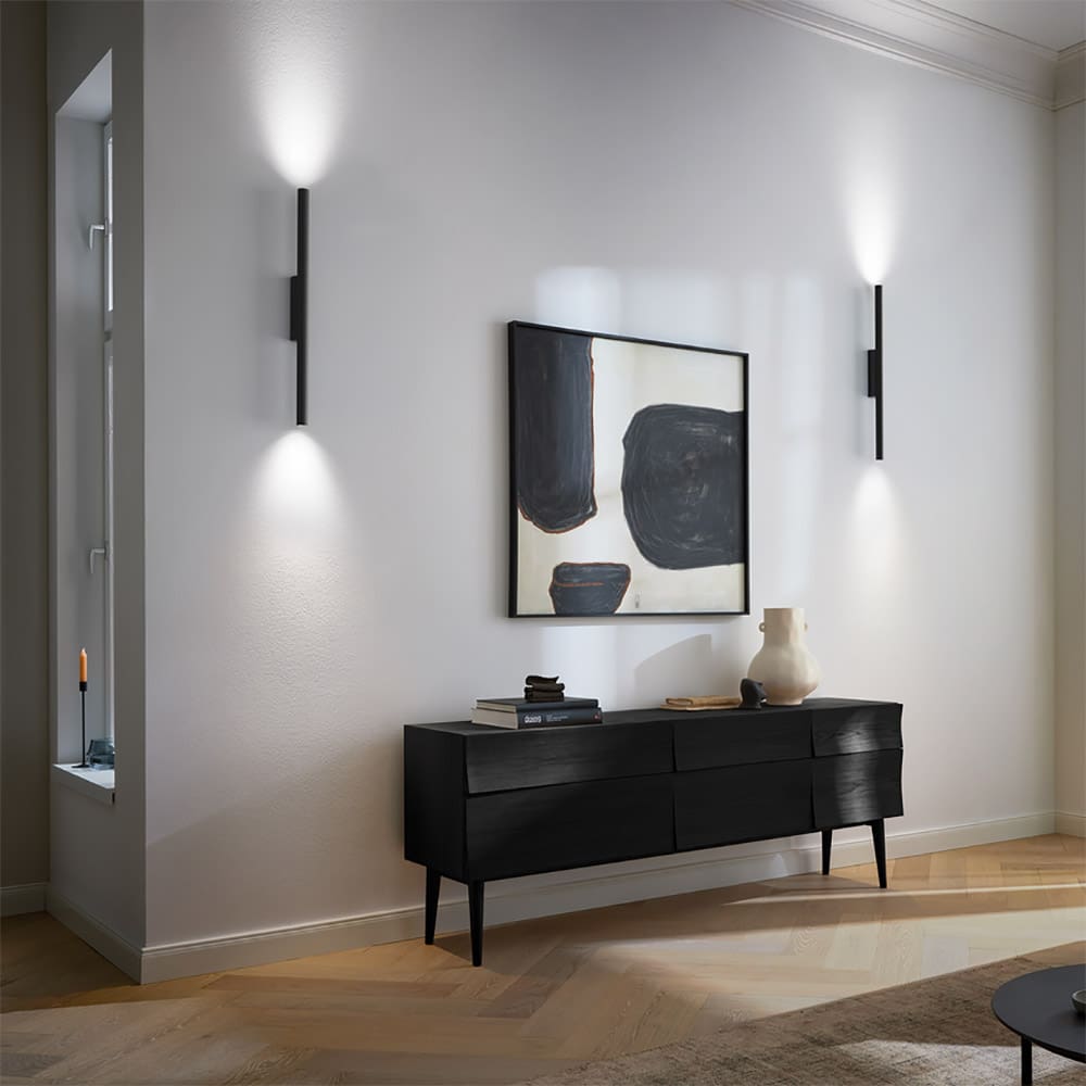 Wever e Ducrè TRACE SLIM WALL FLEXFY 1.0 - 2700K - satin black and champagne - Image 2