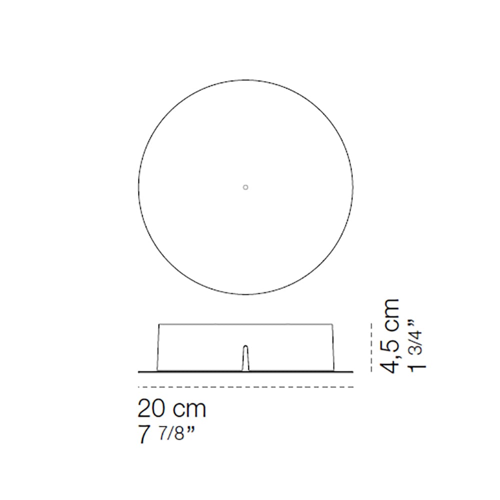 Cini&Nils CORDINA Ceiling rose 3 exit - Dali with central exit - white - Image 3