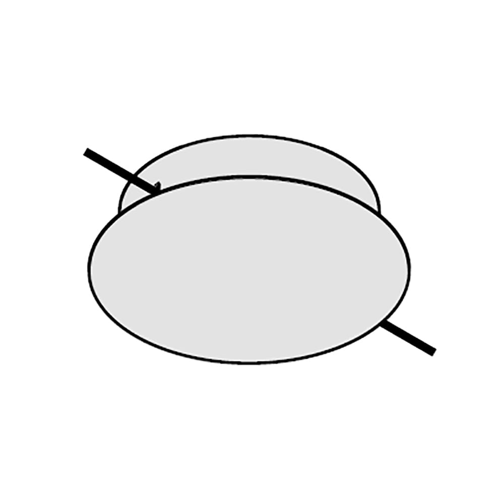 Cini&Nils CORDINA Ceiling rose 2 exit - Dali without central exit - black