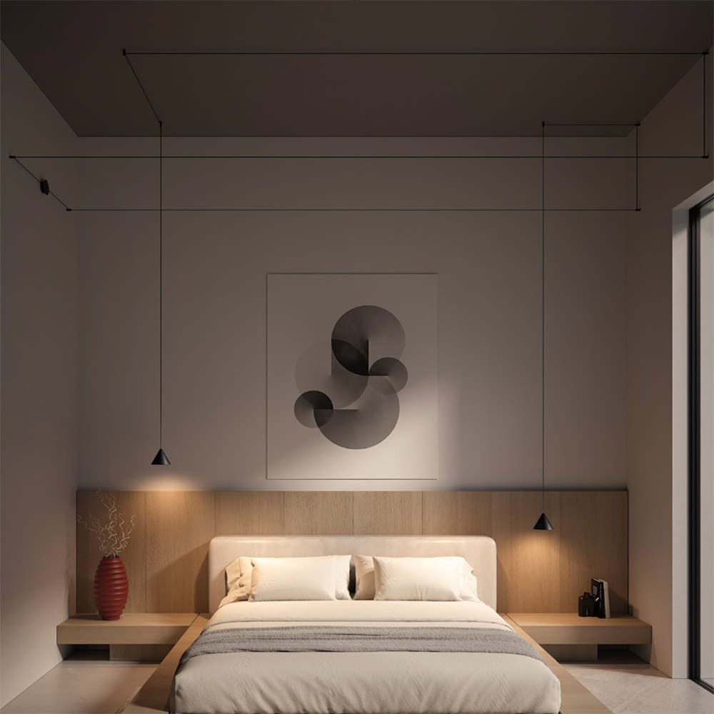 Cini&Nils ROSONE CORDINA 2 uscite - Dali senza foro centrale - bianco - immagine 2