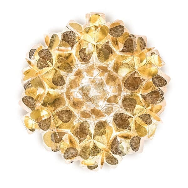 SLAMP CLIZIA soffitto parete media - MAMA NON MAMA oro