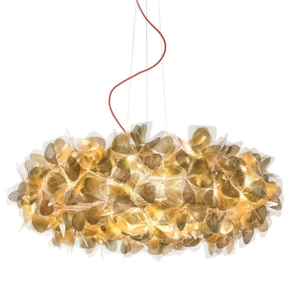 SLAMP CLIZIA sospensione grande - MAMA NON MAMA oro - filo rosso