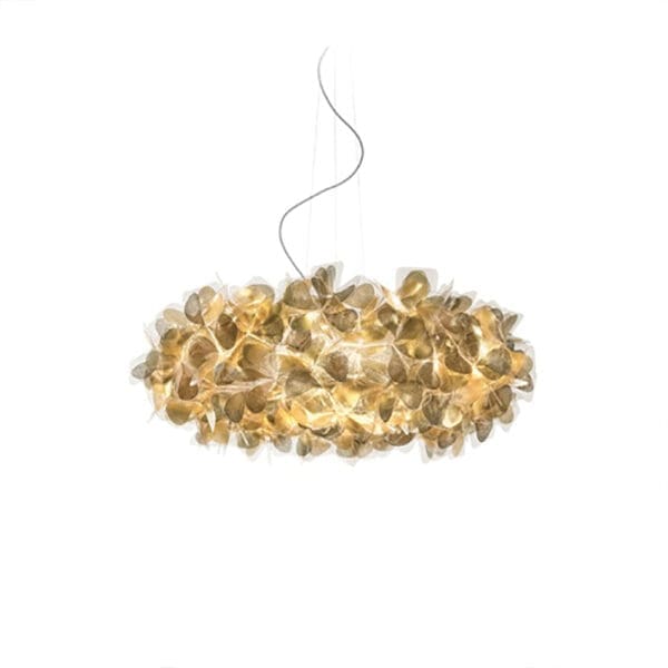 SLAMP CLIZIA sospensione grande - MAMA NON MAMA oro - filo trasparente