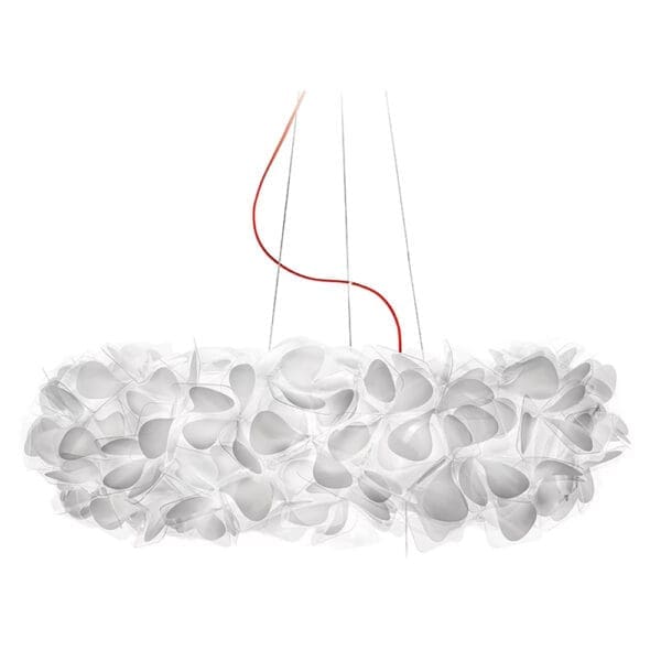 SLAMP CLIZIA sospensione - MAMA NON MAMA bianco - filo rosso