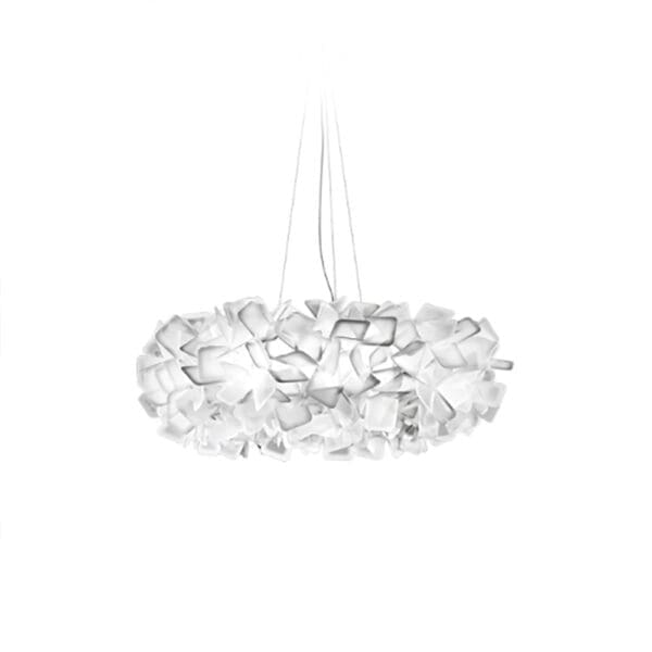 SLAMP CLIZIA sospensione - MAMA NON MAMA bianco - filo trasparente