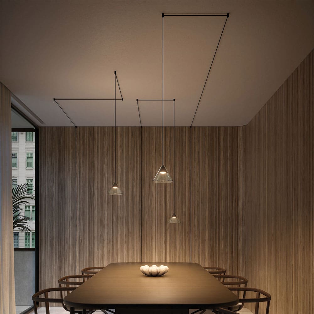 Cini&Nils CORDINA CONICO - 2700K - vetro trasparente - ororosa - immagine 2