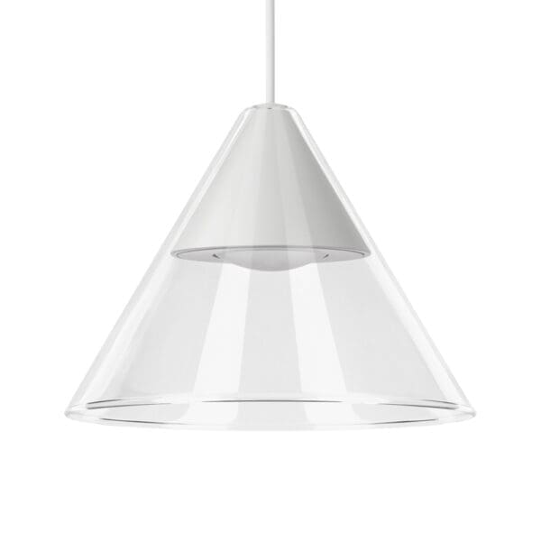 Cini&Nils CORDINA CONICO - 3000K - vetro trasparente - bianco