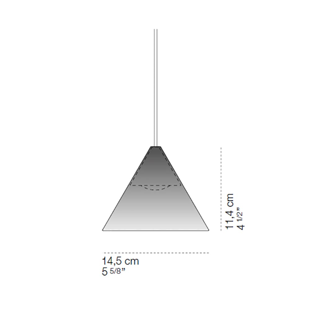 Cini&Nils CORDINA CONICO - 2700K - tobacco chrome glass - white - Image 3