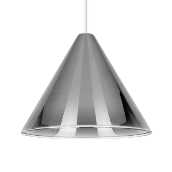 Cini&Nils CORDINA CONICO - 2700K - vetro cromo tabacco - bianco