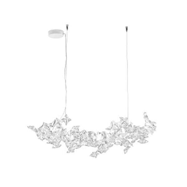 SLAMP HANAMI sospensione grande - filo trasparente