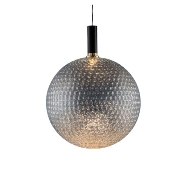 Catellani & Smith PAR 18 - Ø16 - with diskette – nickel and irregular transparent glass