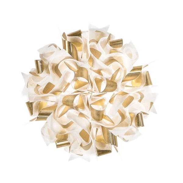 SLAMP VELI AUREA ceiling wall medium - white and gold