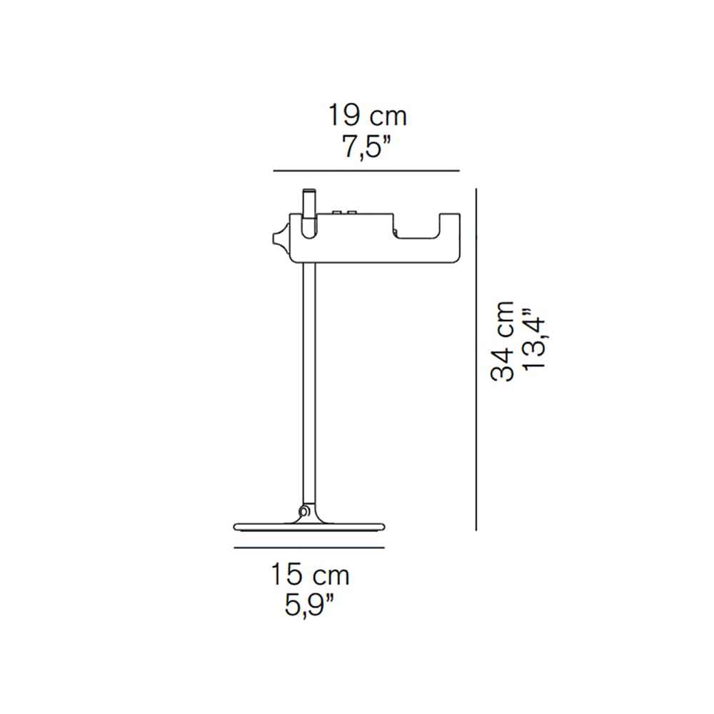 Oluce MINI SPIDER - glossy black - Image 3
