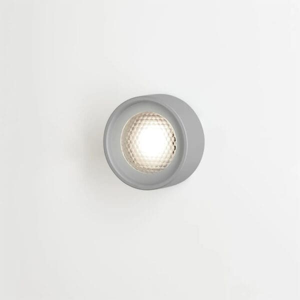 Oluce BERLIN-OUT 723 - wall small - matt aluminium