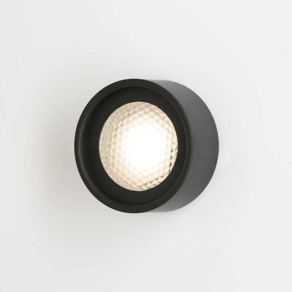 Oluce BERLIN-OUT 723 - parete piccola - nero opaco