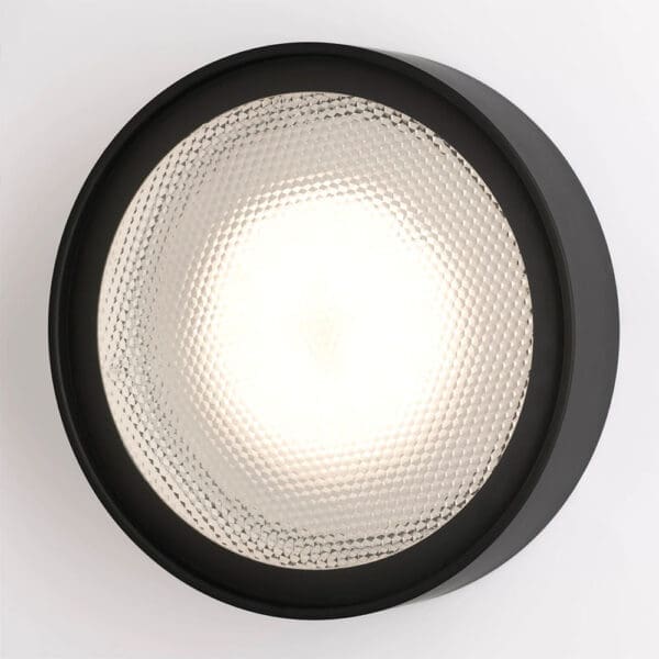 Oluce BERLIN-OUT 725 - parete grande - nero opaco