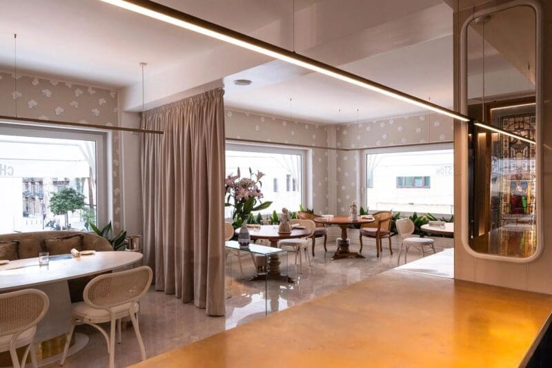 illuminazione ristorante