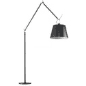 Artemide TOLOMEO Mega terra E27 dimmer - con diffusore 36cm tessuto nero