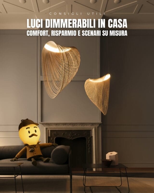 luci dimmerabili in casa