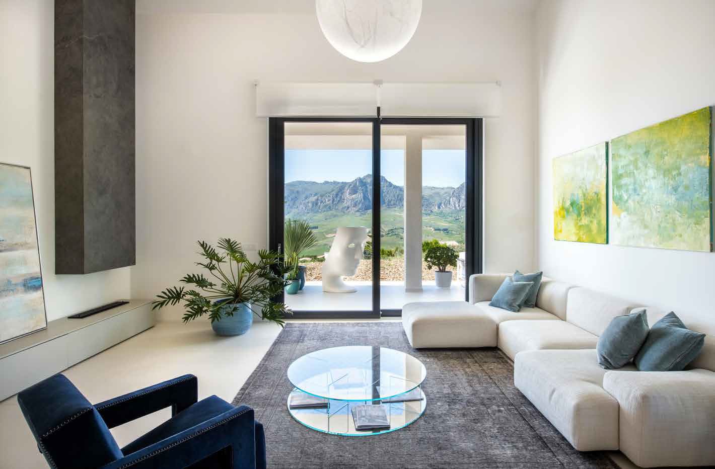 progettazione illuminotecnica villa contemporanea